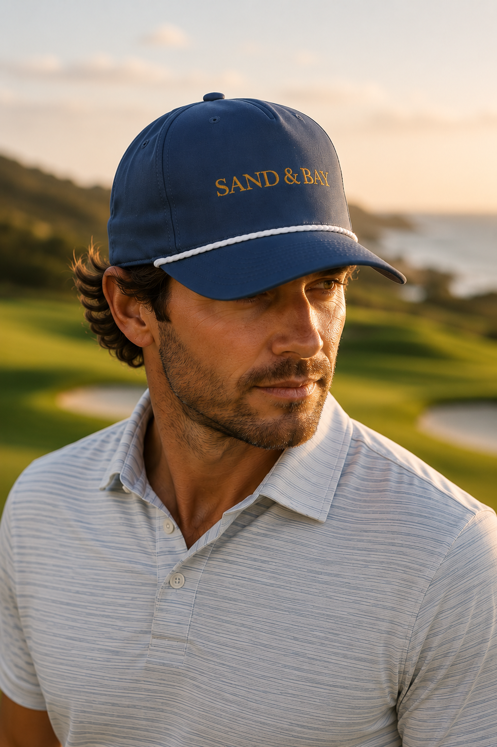 Sand & Bay Rope Hat