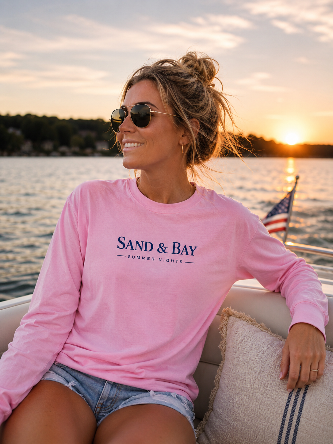 Summer Nights Long Sleeve Tee