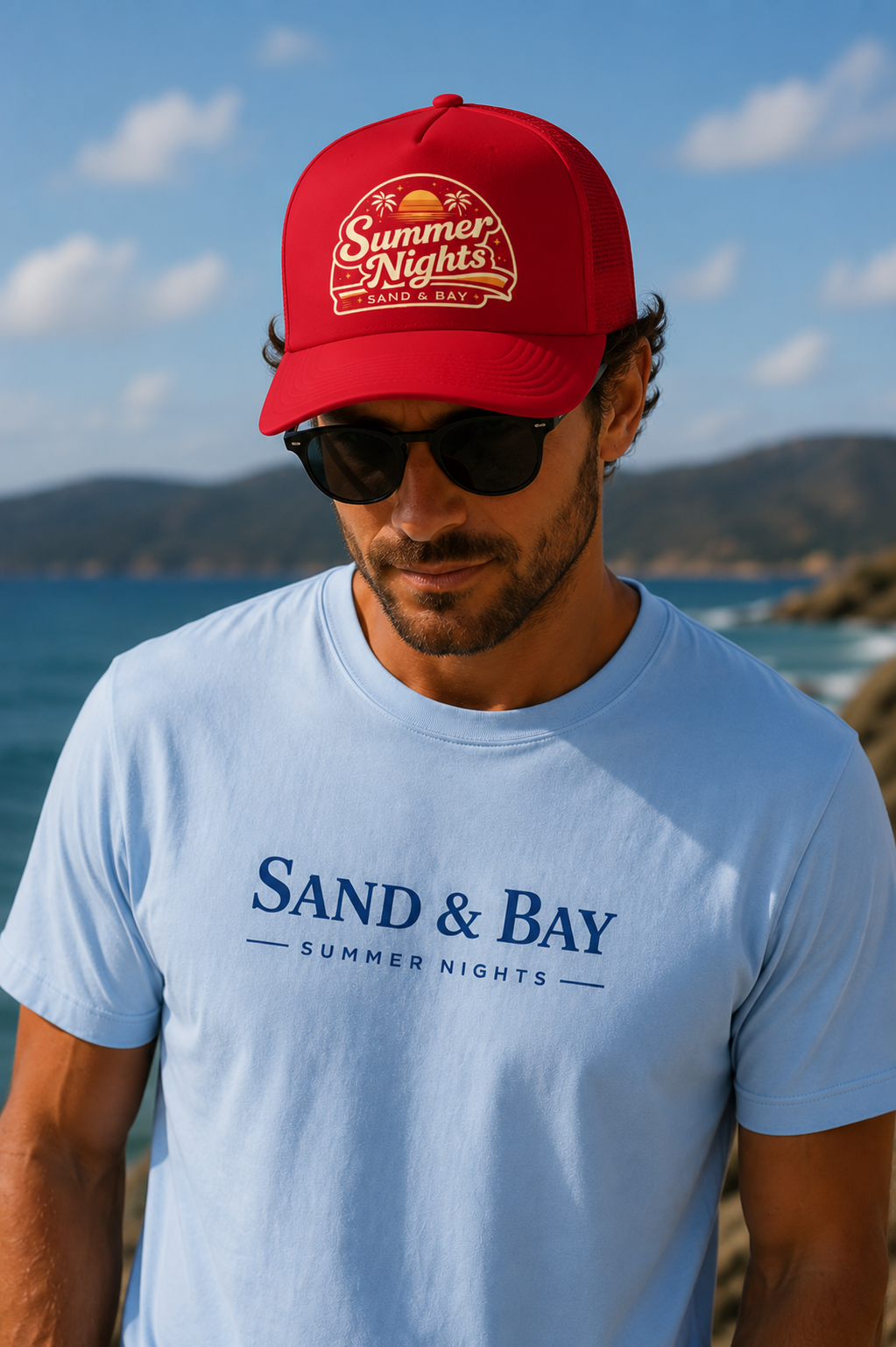 Summer Nights Foam Trucker Hat