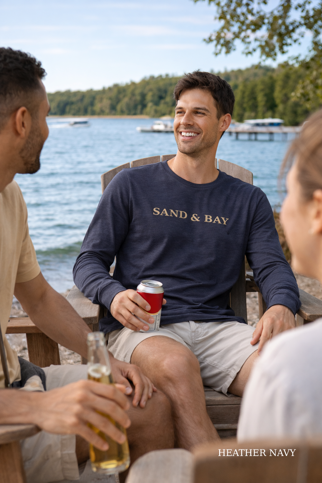 Sand & Bay Long Sleeve Tee