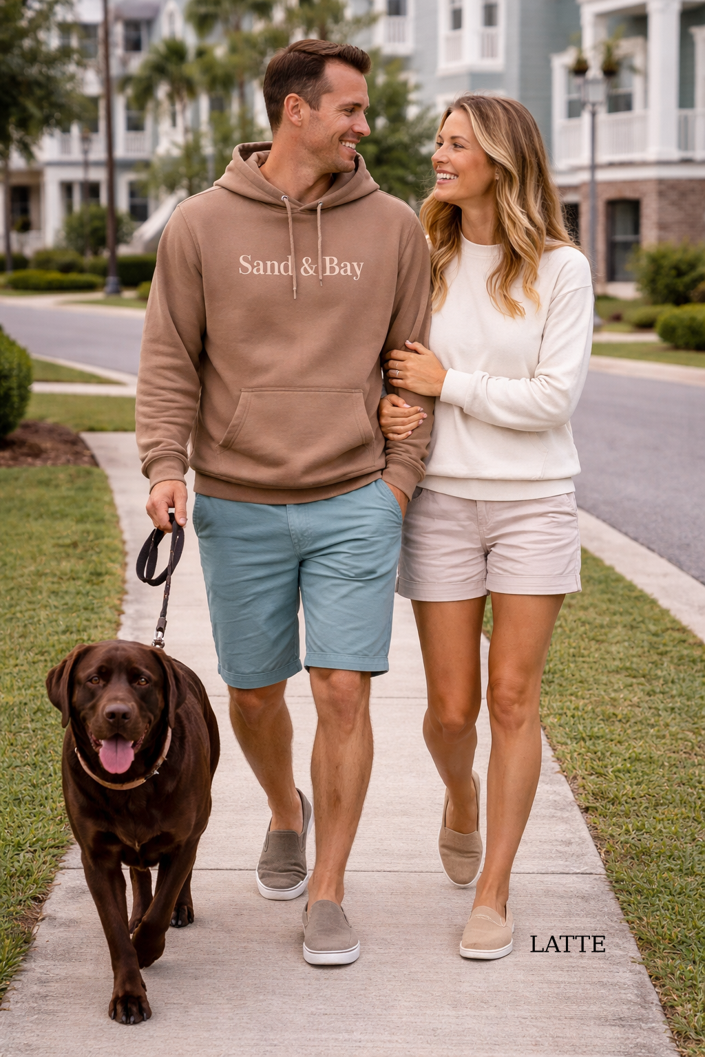 Premium Sand & Bay Hoodie