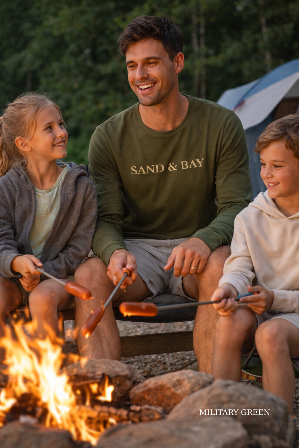 Sand & Bay Long Sleeve Tee