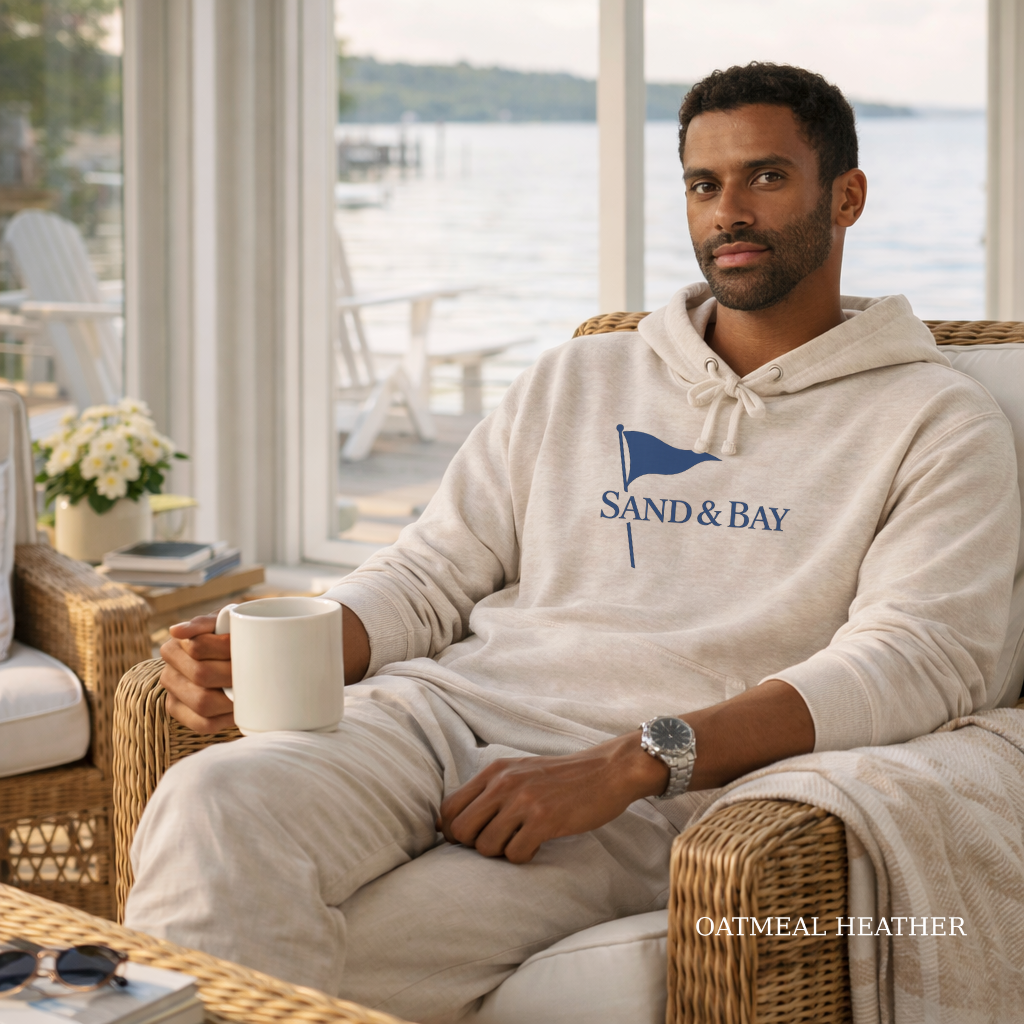 Premium Sand & Bay Flag Hoodie