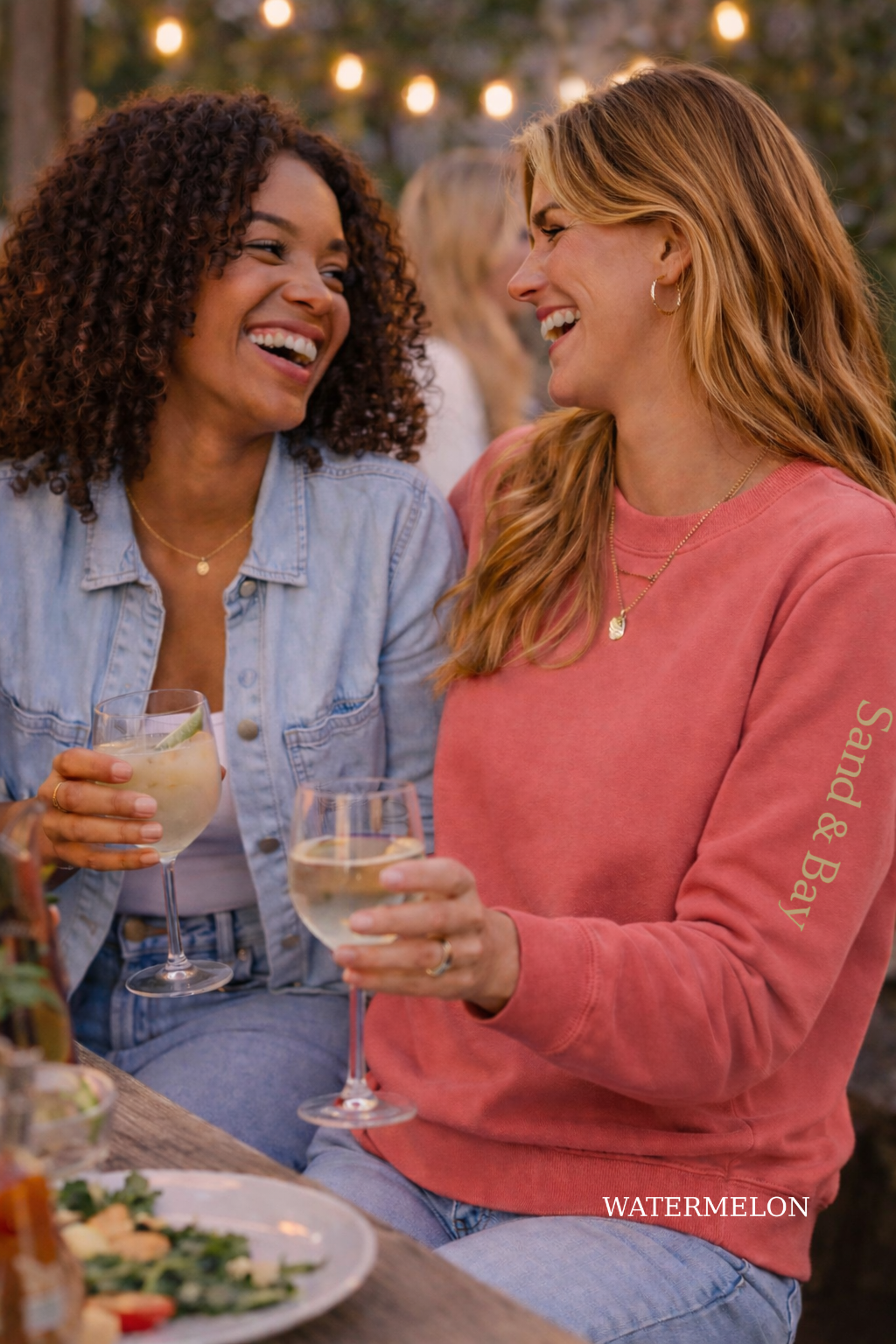 Long Sleeve Sand & Bay Sweatshirt