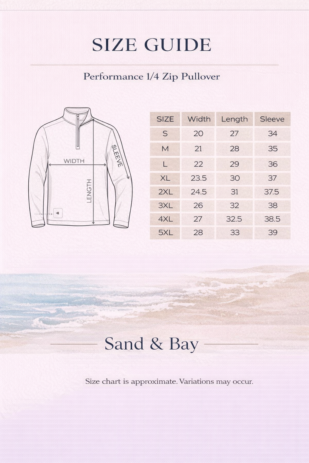 Lightweight quarter-zip pullover