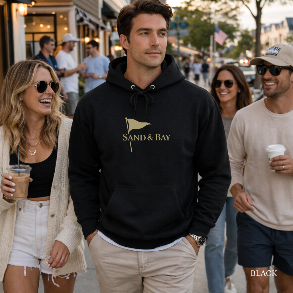 Premium Sand & Bay Flag Hoodie